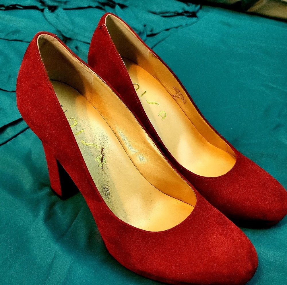 Red high heels